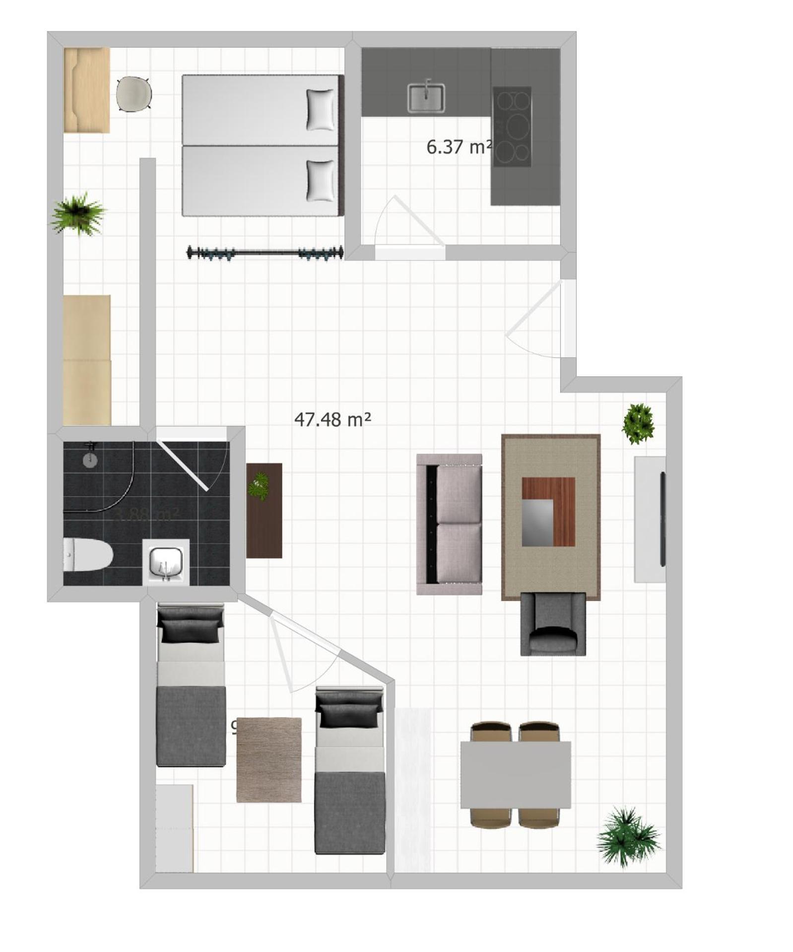 KettigGross, Modern, Vollausgestattet, Gemuetlich Mit Kueche Und Parkplatz Fuer Urlaub Oder Business公寓 外观 照片